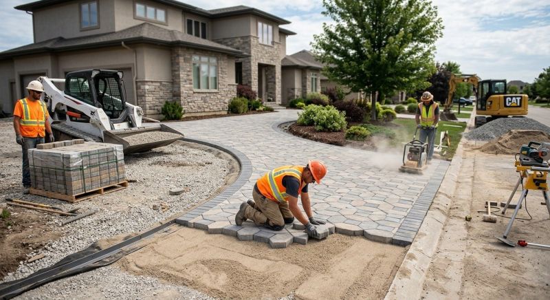 Paver Driveway Construction in Salt Lake City, UT
